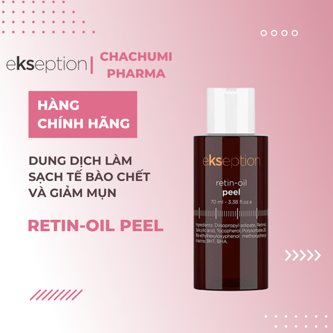 Tinh Chất Retin-Oil Peel Ekseption Peel Căng Bóng, Trẻ Hóa Da Ekseption Retin-Oil Peel 70ml