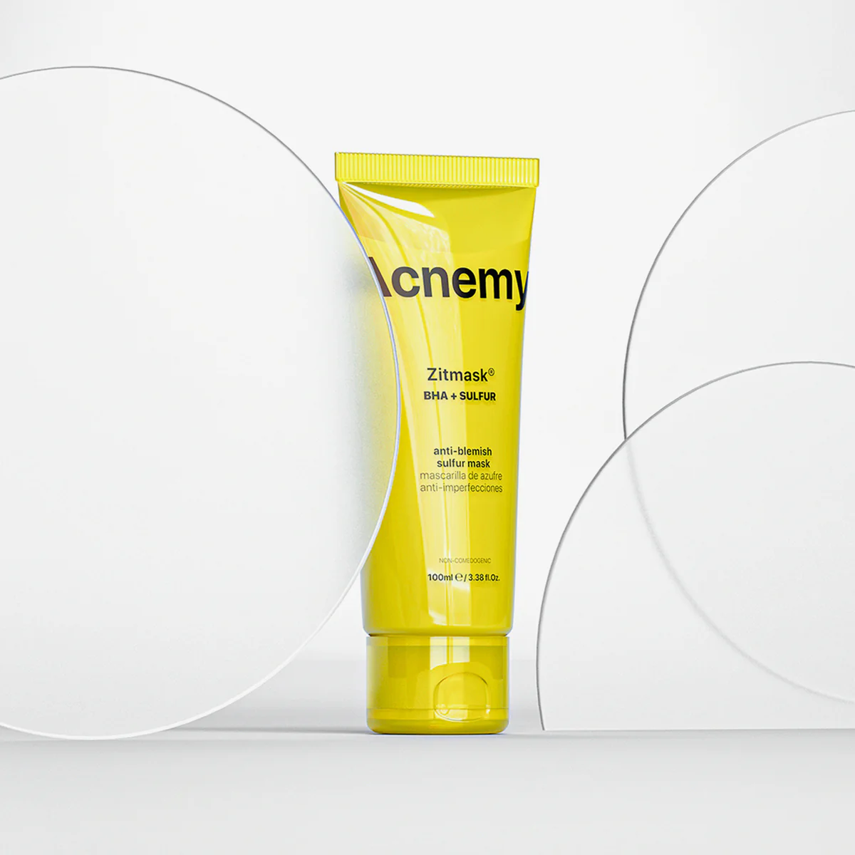 Acnemy Zitmask Anti-Blemish Sulfur Mask Mặt Nạ Bùn Khoáng Hỗ Trợ Làm Giảm Mụn Và Kiểm Soát Dầu 100ml