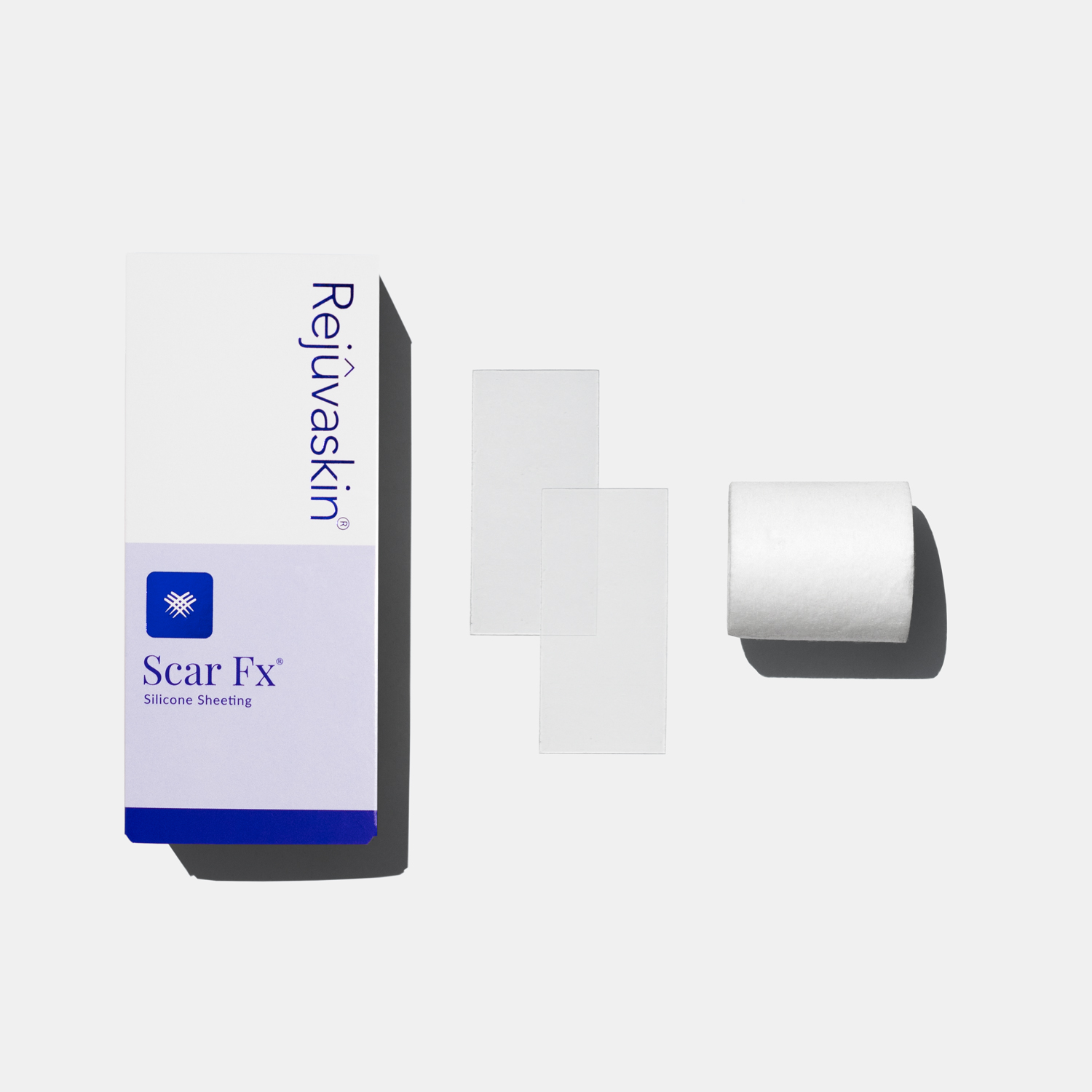 Rejuvaskin Scar FX  Miếng Dán Silicone Ép Sẹo Lồi / Phì Đại, Áp Lực Nhẹ 2,5cm / 7,5cm / 12,5cm / 20cm / 30cm