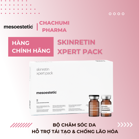 Mesoestetic Skinretin Xpert Pack Bộ Chăm Sóc Da Hỗ Trợ Tái Tạo Và Cải Thiện Dấu Hiệu Lão Hóa