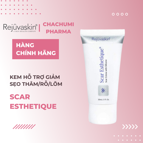 Rejuvaskin Scar Esthetique Kem Làm Mờ Sẹo Thâm, Làm Đầy Sẹo Rỗ/Lõm 60ml