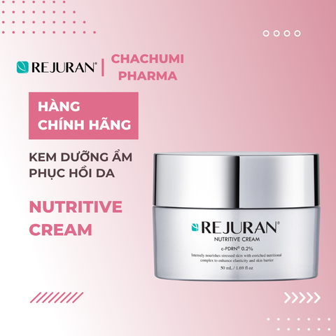 Rejuran Nutritive Cream - Kem dưỡng dưỡng ẩm, phục hồi da 50ml