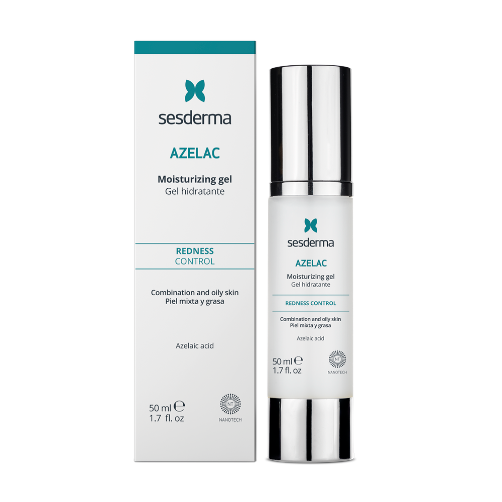 Sesderma Azelac Moisturizing Gel 50ml – Gel Dưỡng Ẩm & Làm Dịu Da Đỏ, Da Dễ Kích Ứng