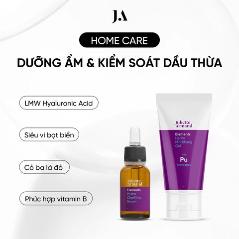 Juliette Armand Elements Hydra Clarifying Serum Tinh Chất Dưỡng Ẩm & Cân Bằng Da Dầu, Da Mụn 20ml