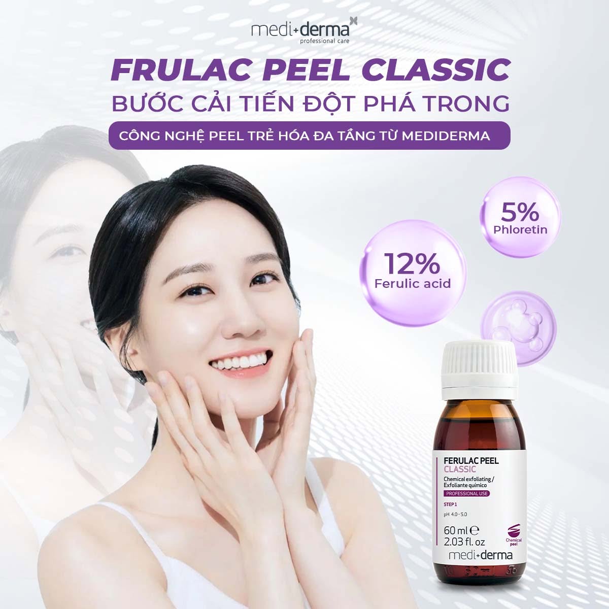 Mediderma Ferulac Peel Classic Dung Dịch Peel Trẻ Hoá Da Và Chống Oxy Hoá