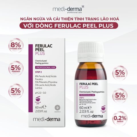 Mediderma Ferulac Peel Plus Dung Dịch Peel Trẻ Hoá Da Và Chống Oxy Hoá