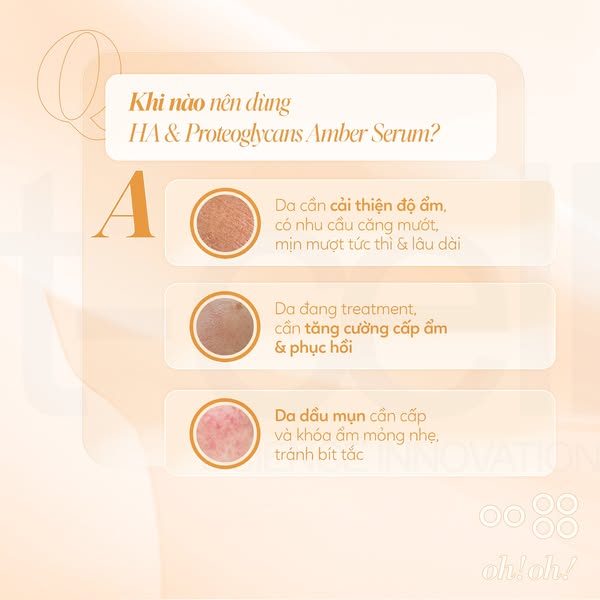 oh!oh! HA Serum : amber - Tinh Chất Dưỡng Ẩm Chuyên Sâu