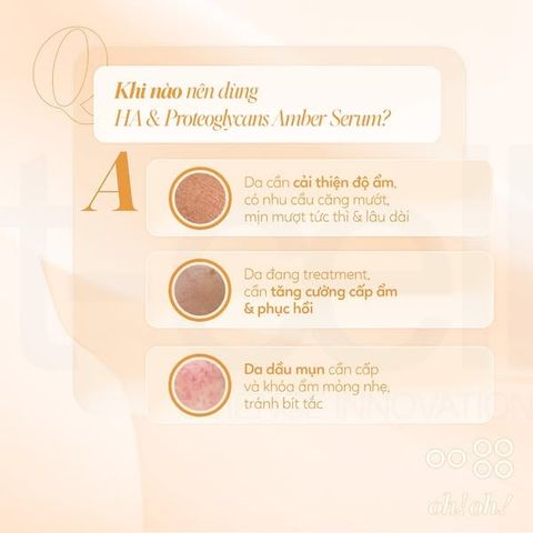 oh!oh! HA Serum : amber - Tinh Chất Dưỡng Ẩm Chuyên Sâu