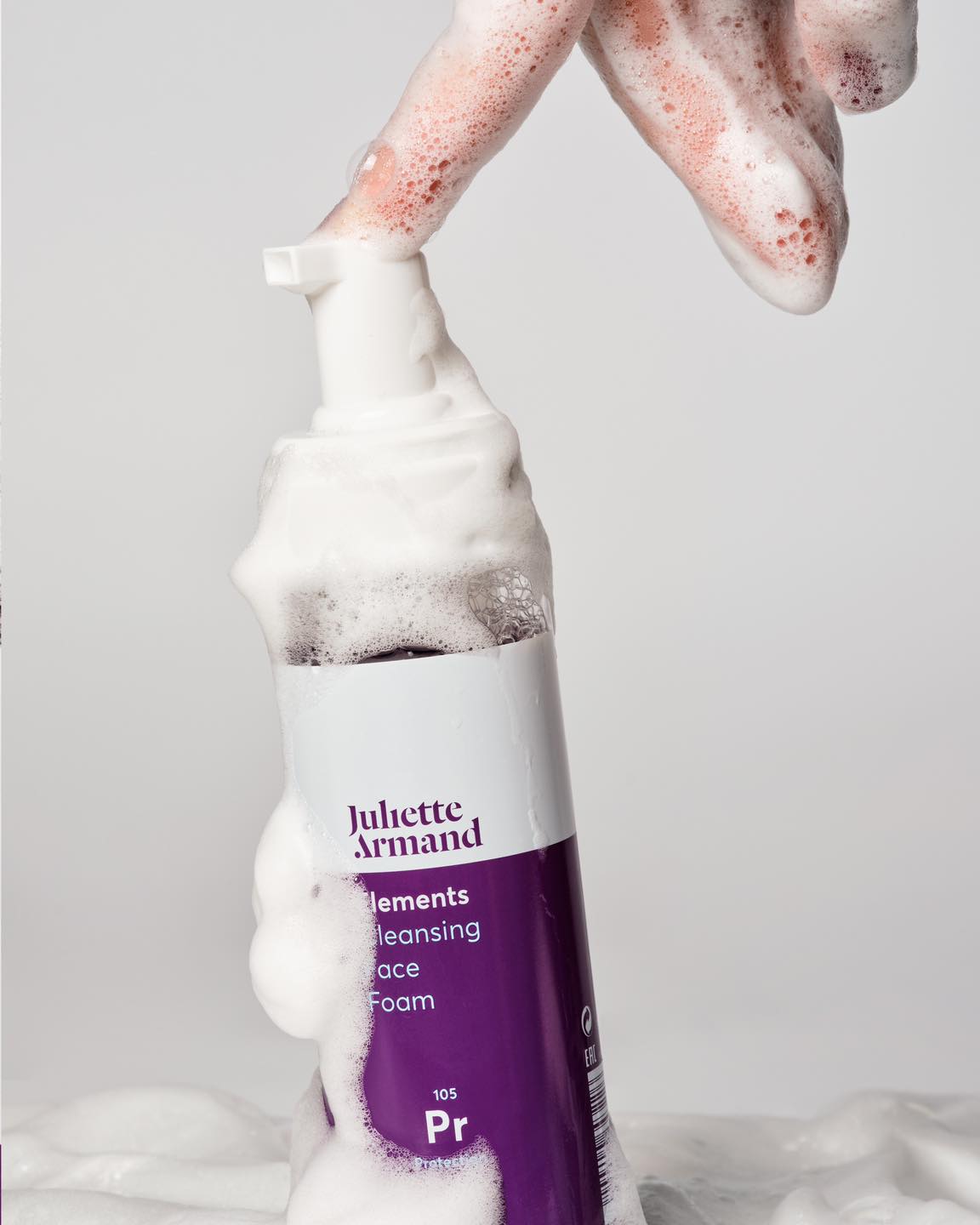 Juliette Armand Elements Face Foam Bọt Rửa Mặt Làm Sạch Sâu Cho Mọi Loại Da 230ml