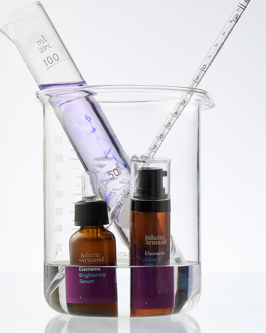 Juliette Armand Elements Glow C 12% Serum Tinh Chất Vitamin C 12% Hỗ Trợ Làm Sáng Da Xỉn Màu 10ml