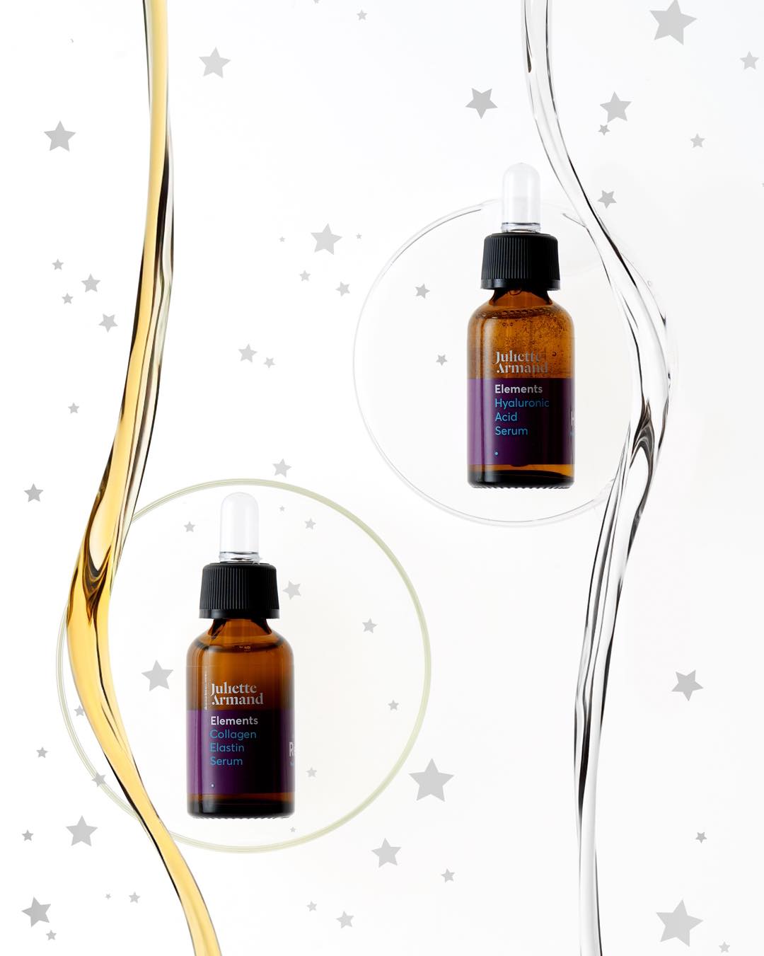 Juliette Armand Elements Hyaluronic Acid Serum - Tinh Chất HA Dưỡng Ẩm Sâu & Căng Mịn Da 20ml