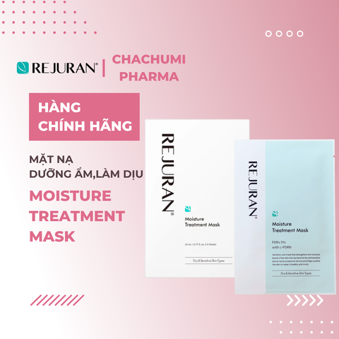 Rejuran Moisture Treatment Mask - Mặt nạ dưỡng ẩm, làm dịu, hỗ trợ phục hồi da 23mlx5
