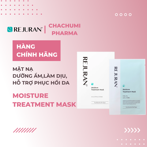 Rejuran Moisture Treatment Mask - Mặt nạ dưỡng ẩm, làm dịu, hỗ trợ phục hồi da 23mlx5