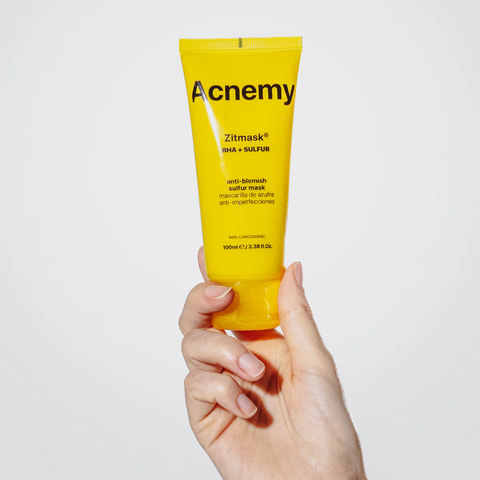 Acnemy Zitmask Anti-Blemish Sulfur Mask Mặt Nạ Bùn Khoáng Hỗ Trợ Làm Giảm Mụn Và Kiểm Soát Dầu 100ml