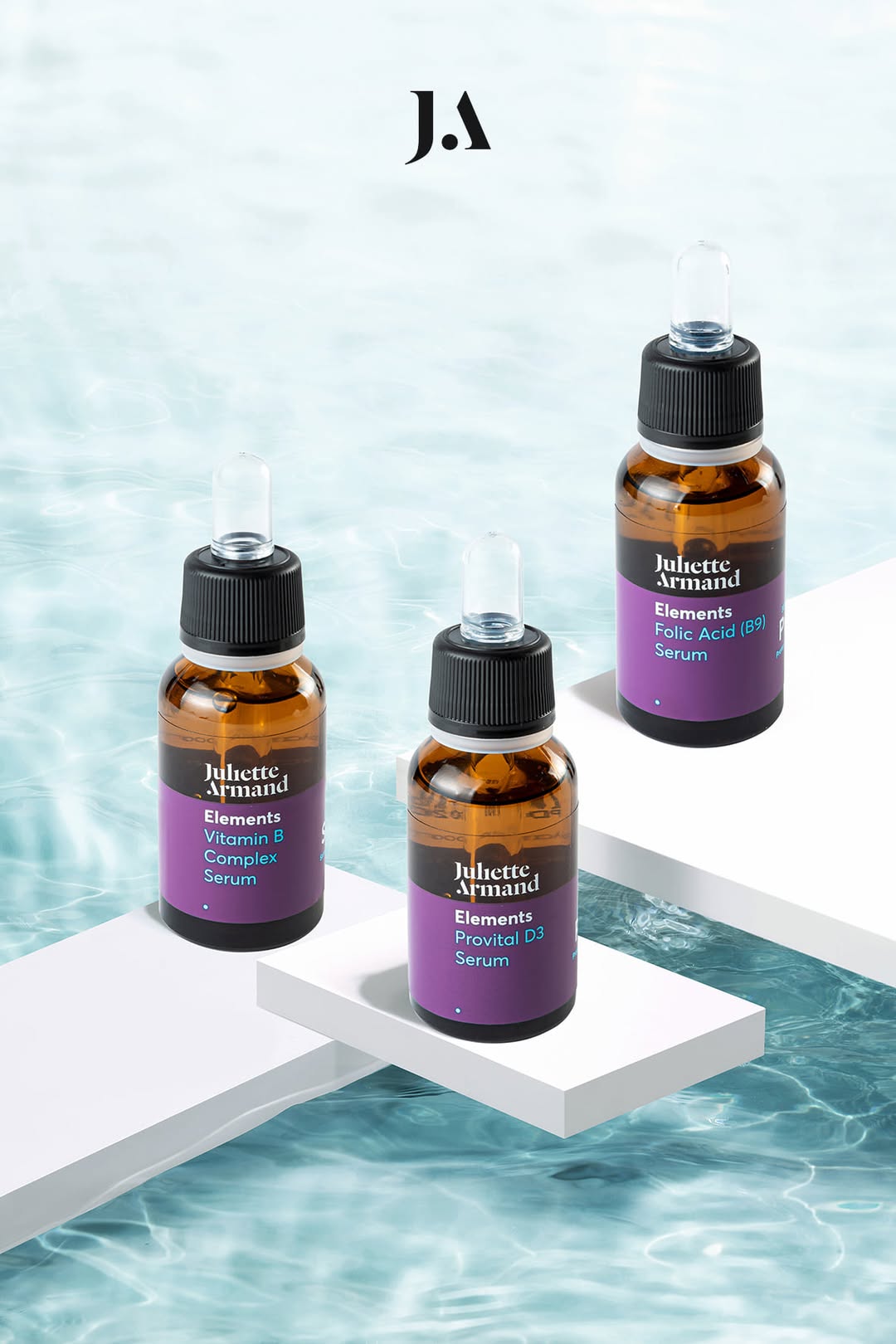 Juliette Armand Elements Provital D3 Serum Tinh Chất Provitamin D3 Hỗ Trợ Bảo Vệ & Tăng Sức Sống Cho Da 20ml