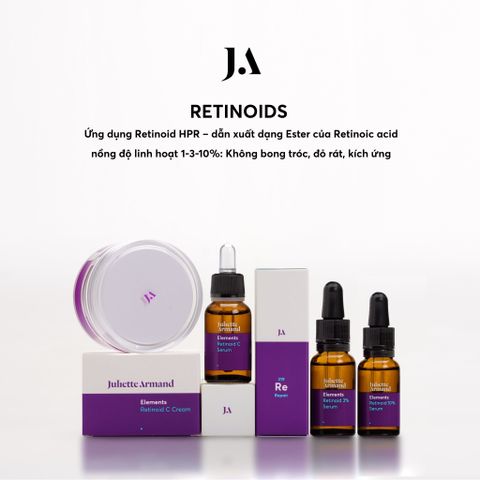 Juliette Armand Elements Retinoid 3% Serum Tinh Chất Retinoid 3% Hỗ Trợ Cải Thiện Nếp Nhăn & Kết Cấu Da 20ml
