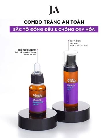 Juliette Armand Elements Brightening Serum 20ml – Tinh Chất Làm Sáng Da Xỉn Màu & Không Đều Màu