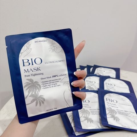 Bio Mask - Ultra Calming & Pore Tightening - Mặt Nạ Làm Dịu, Phục Hồi Da