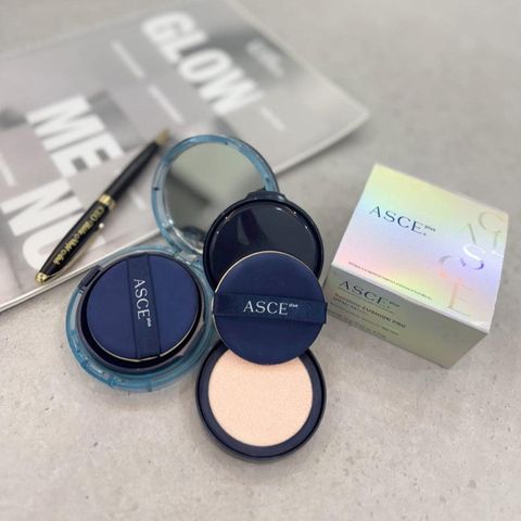 ASCEplus Sunshine Cushion Pro – Phấn Nước Chống Nắng Che Phủ Tự Nhiên, Dưỡng Da Sáng Mịn, SPF50+ PA++++