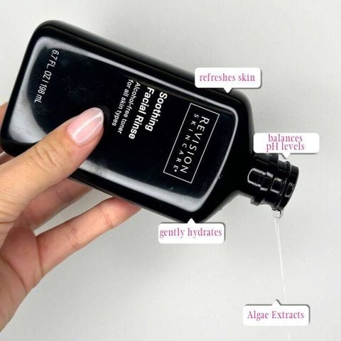 Toner Revision Soothing Facial Rinse làm dịu, cấp ẩm, phục hồi da 198ml