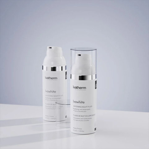 Sữa dưỡng Ivatherm Ivawhite Whitening Night Fluid 50ml Hỗ Trợ Làm Trắng Da Ban Đêm Dành Cho Da Sạm Nám, Tăng Sắc Tố
