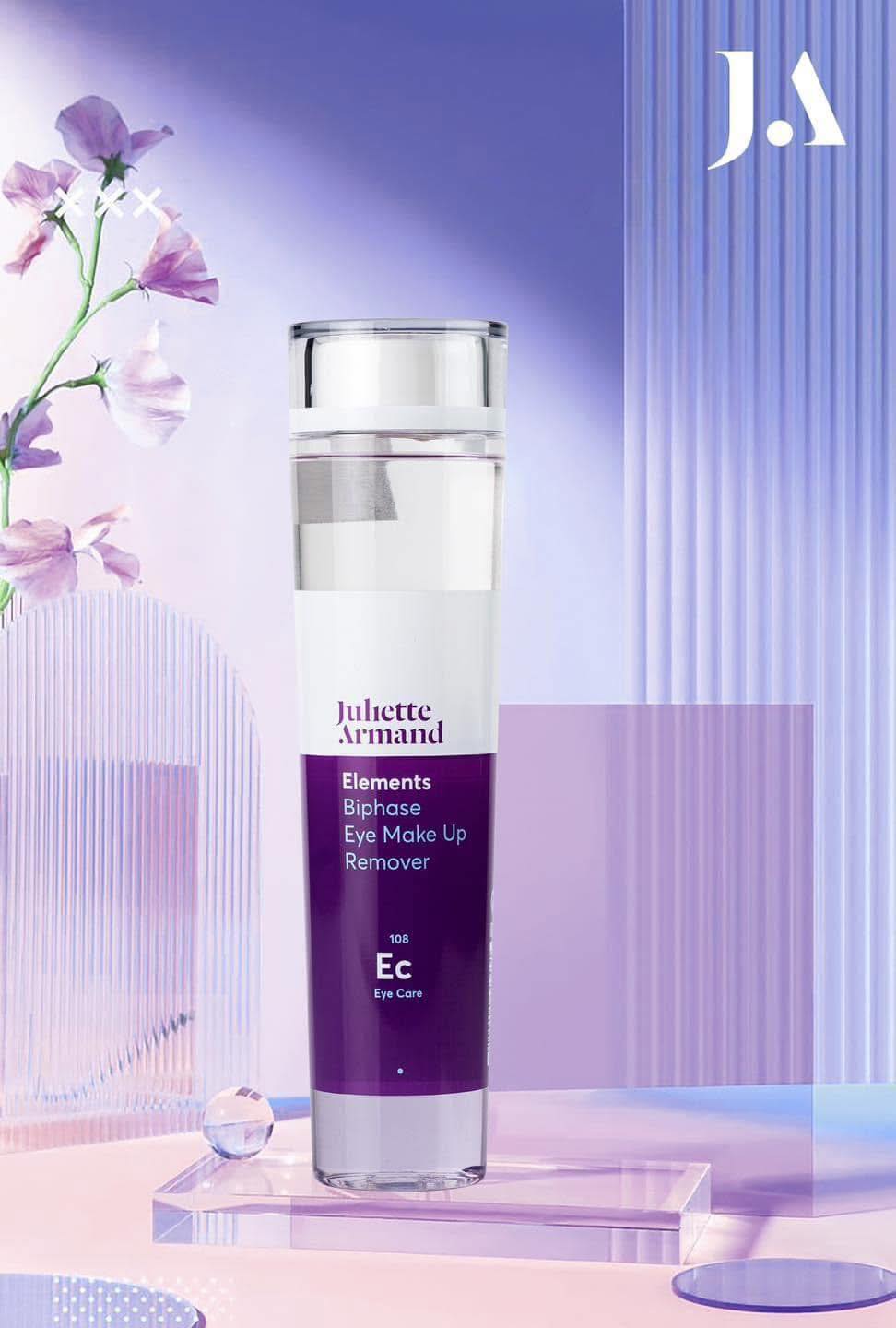 Juliette Armand Elements Biphase Eye Make-Up Remover - Nước Tẩy Trang Mắt 2 Lớp Dịu Nhẹ 210ml