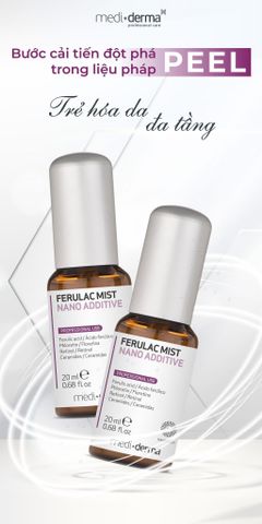 Mediderma Ferulac Nano Additive Xịt Peel Tăng Cường Trẻ Hoá Và Chống Oxy Hoá