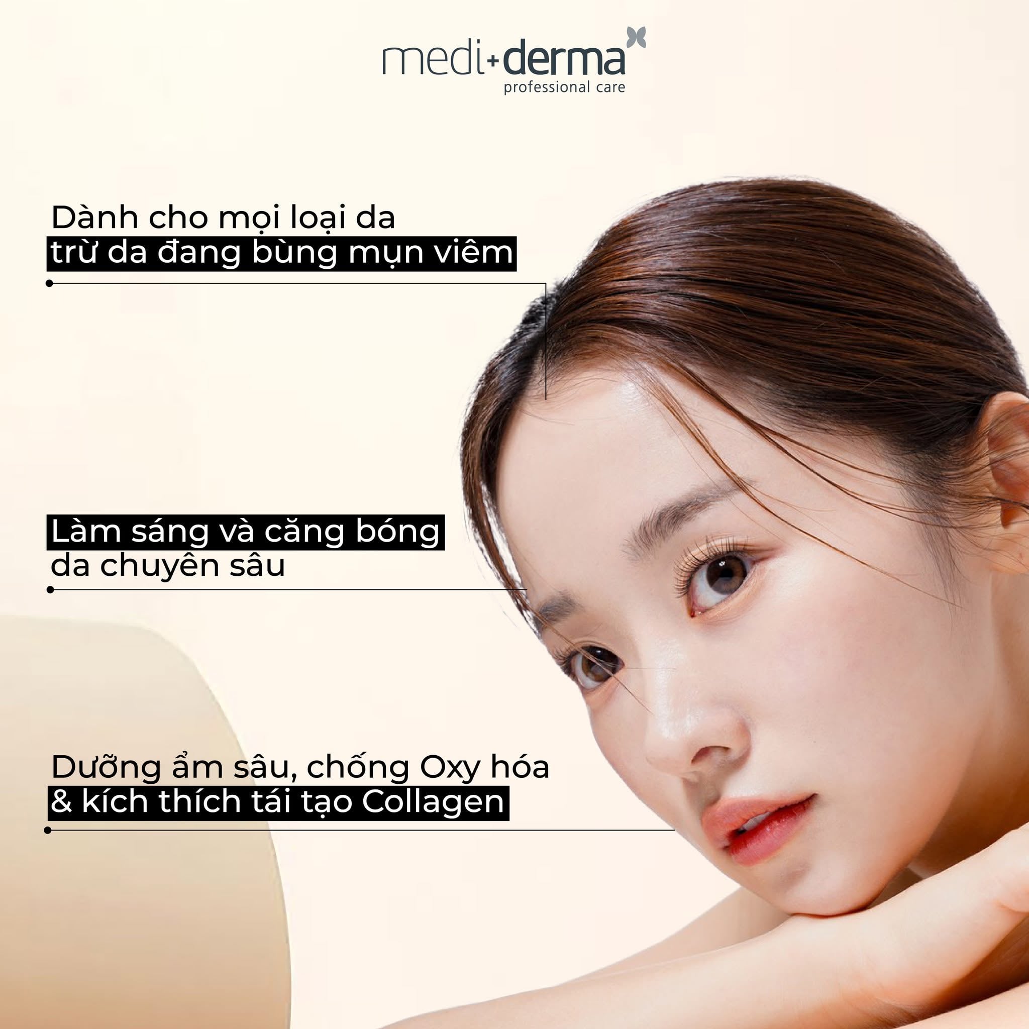 Mediderma C-Peel Delivery Serum Khóa Peel Căng Bóng, Trẻ Hoá, Làm Sáng Và Đều Màu Da
