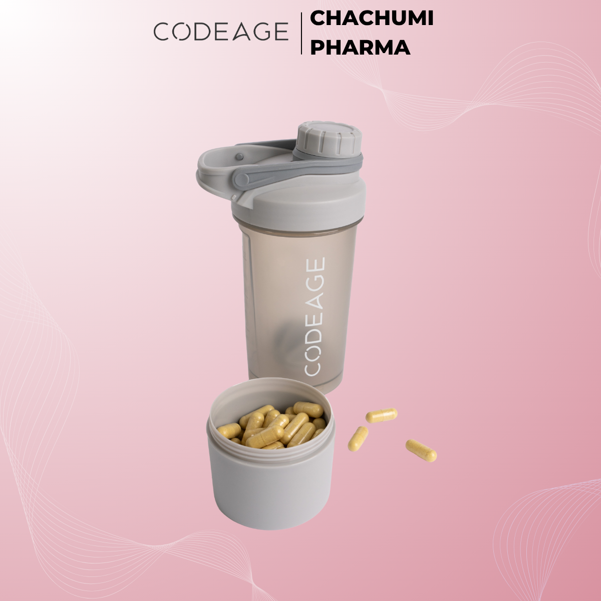 Bình Lắc Codeage, Bình Shaker Codeage Tiện Dụng - Chính hãng