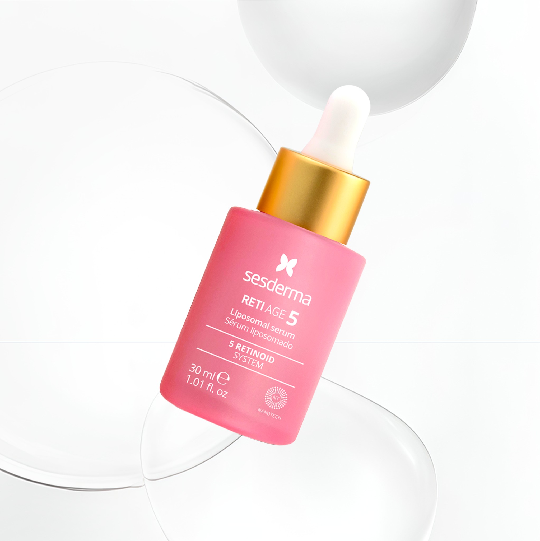 Sesderma Reti Age 5 Liposomal Serum 30ml – Serum Chống Lão Hóa, Hỗ Trợ Giảm Nếp Nhăn