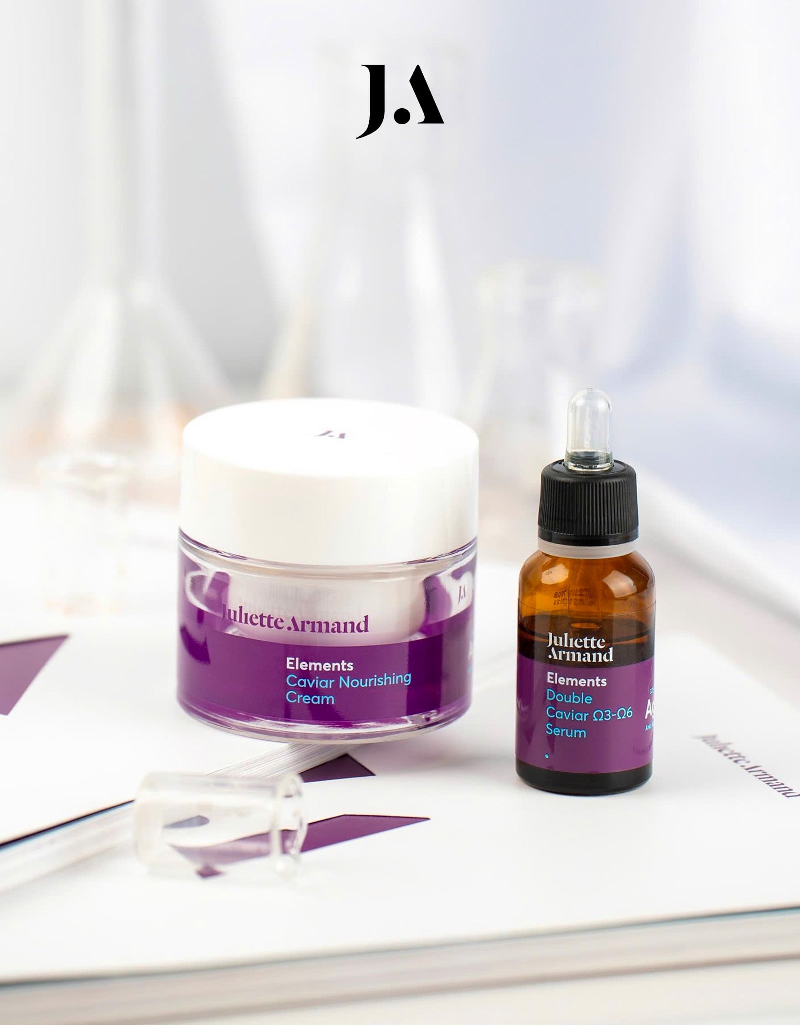 Juliette Armand Elements Double Caviar 3&6 Serum Tinh Chất Trứng Cá Tầm Omega 3&6 Hỗ Trợ Nuôi Dưỡng & Tăng Độ Mịn Da 20ml