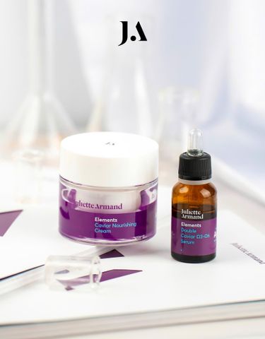 Juliette Armand Elements Double Caviar 3&6 Serum Tinh Chất Trứng Cá Tầm Omega 3&6 Hỗ Trợ Nuôi Dưỡng & Tăng Độ Mịn Da 20ml