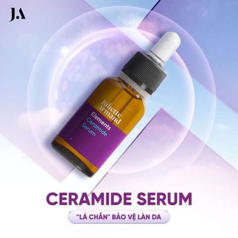 Juliette Armand Elements Ceramide Serum Tinh Chất Ceramide Dưỡng Ẩm & Phục Hồi Cho Da Mệt Mỏi, Thiếu Nước 20ml