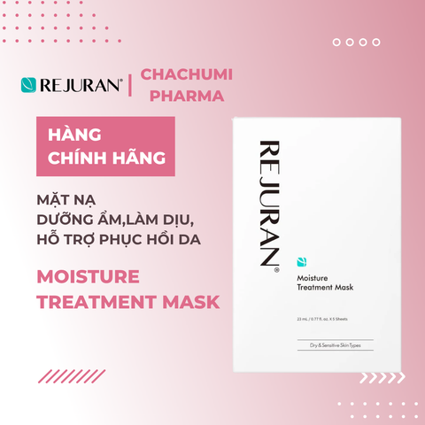 Rejuran Moisture Treatment Mask - Mặt nạ dưỡng ẩm, làm dịu, hỗ trợ phục hồi da 23mlx5