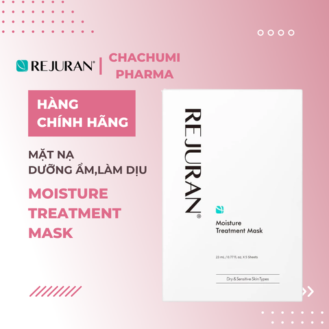 Rejuran Moisture Treatment Mask - Mặt nạ dưỡng ẩm, làm dịu, hỗ trợ phục hồi da 23mlx5