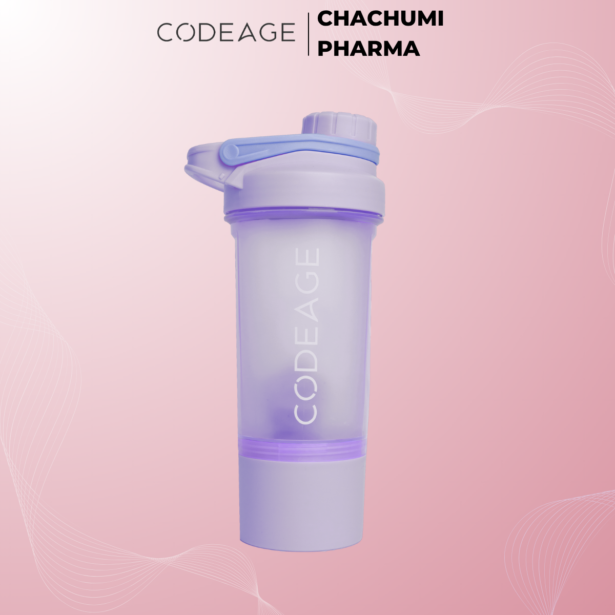 Bình Lắc Codeage, Bình Shaker Codeage Tiện Dụng - Chính hãng