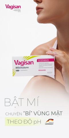 Viên đặt Vagisan Milchsaure cân bằng pH, tăng đề kháng chuyên sâu cho vùng kín