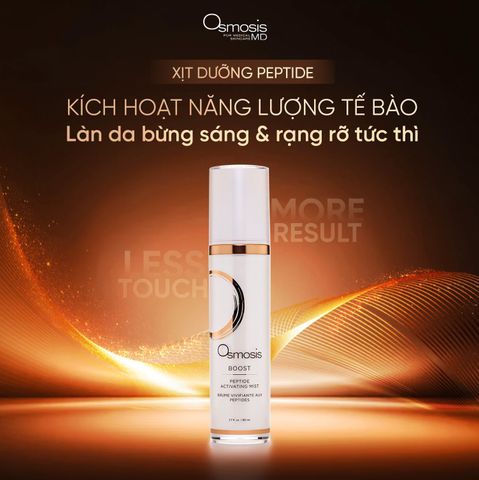 Xịt Khoáng Osmosis Boost Peptide Activating Mist Phục Hồi Và Làm Dịu Da