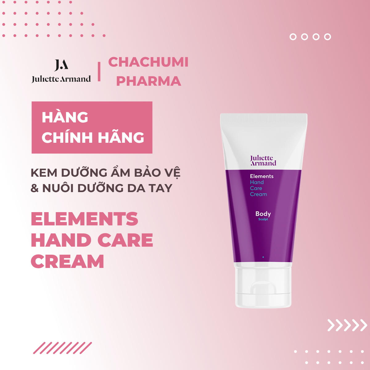 Juliette Armand Elements Hand Care Cream Kem Dưỡng Ẩm Bảo Vệ Và Nuôi Dưỡng Da Tay 50ml