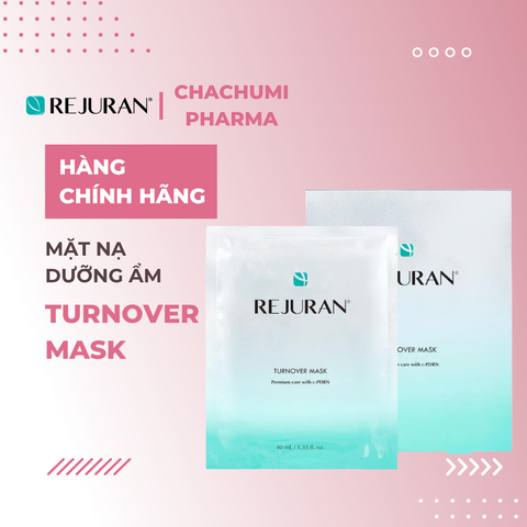 Rejuran Turnover Mask - Mặt nạ dưỡng ẩm, hỗ trợ phục hồi da 40mlx5