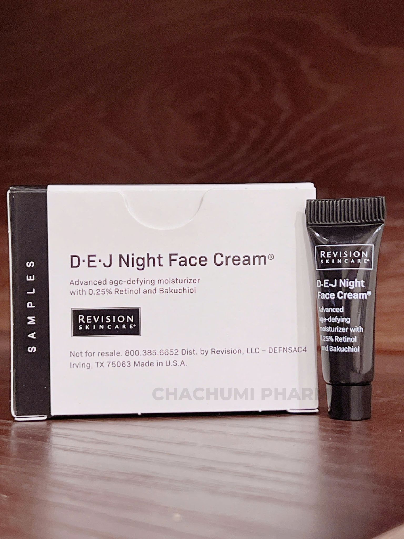 [Tuýp 4gram] Revision Skincare D·E·J Night Face Cream - Kem Dưỡng Làm Giảm Nếp Nhăn Và Cải Thiện Độ Đàn Hồi Cho Da