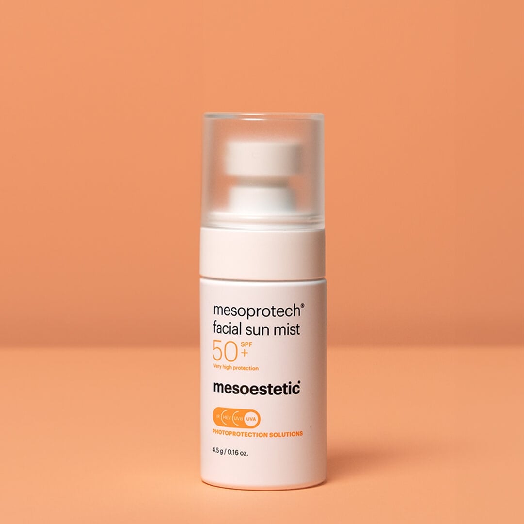 Mesoestetic Mesoprotech Facial Sun Mist SPF50+ Xịt Chống Nắng Cho Da Mặt 50ml