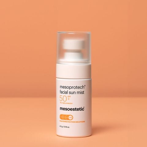 Mesoestetic Mesoprotech Facial Sun Mist SPF50+ Xịt Chống Nắng Cho Da Mặt 50ml