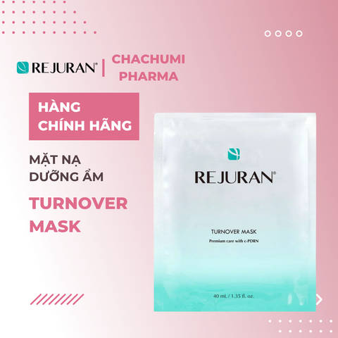 Rejuran Turnover Mask - Mặt nạ dưỡng ẩm, hỗ trợ phục hồi da 40mlx5