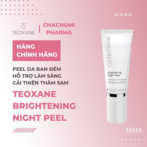 Teoxane Brightening Night Peel - Peel Da Ban Đêm Làm Sáng & Cải Thiện Thâm Sạm