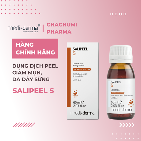 Mediderma Salipeel S Dung Dịch Peel Giảm Mụn, Da Dày Sừng