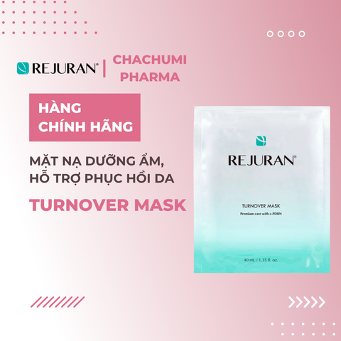 Rejuran Turnover Mask - Mặt nạ dưỡng ẩm, hỗ trợ phục hồi da 40mlx5