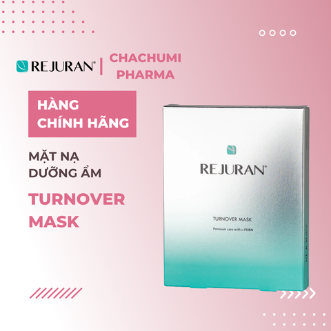 Rejuran Turnover Mask - Mặt nạ dưỡng ẩm, hỗ trợ phục hồi da 40mlx5