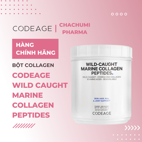 CODEAGE WILD CAUGHT MARINE COLLAGEN PEPTIDES POWDER
