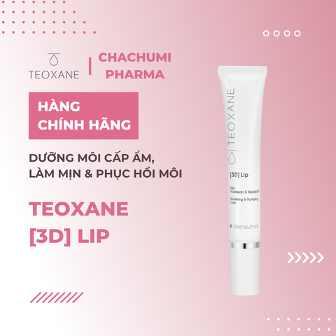 Teoxane [3D] Lip - Dưỡng Môi Cấp Ẩm, Làm Mịn & Phục Hồi Môi 10ml
